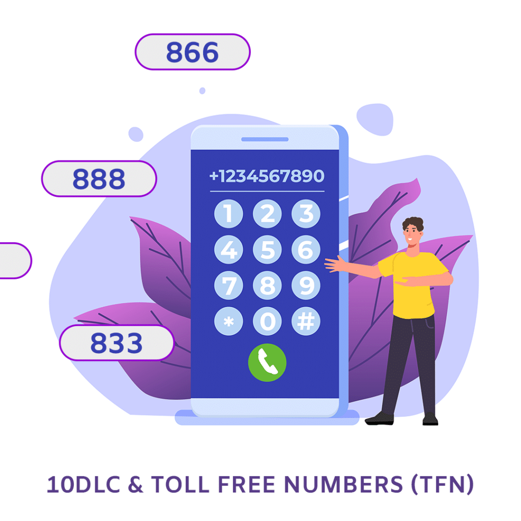 SMS toll-free numbers