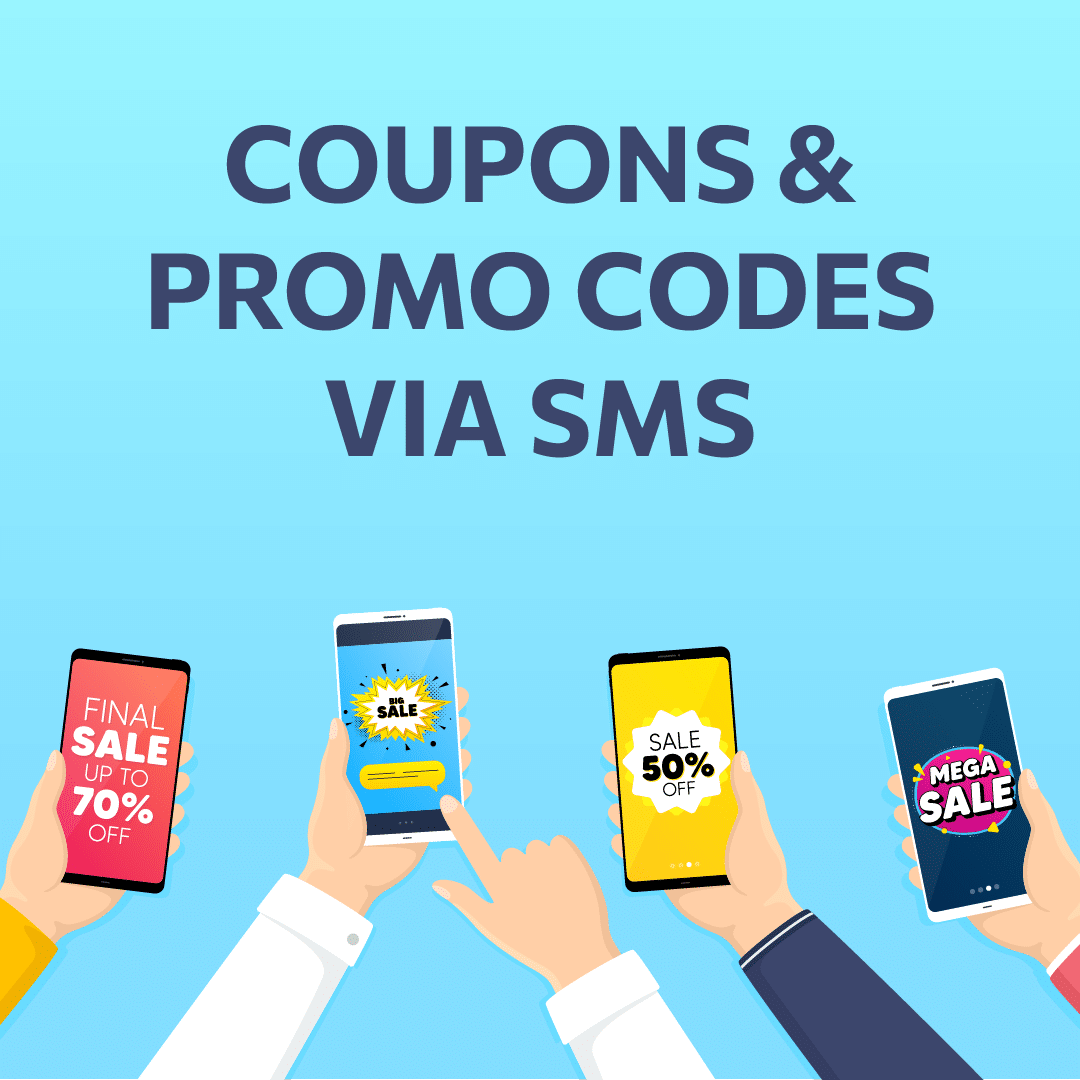 how to send sms coupons directly to your customer's phones