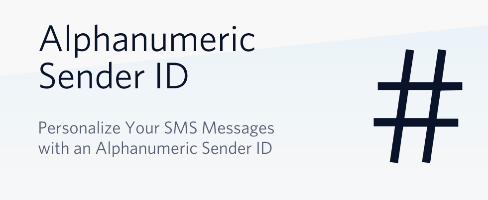 Future trends in alphanumeric sender ids