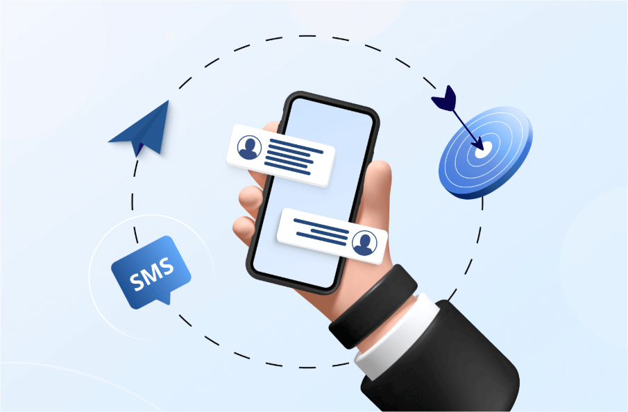 activate live customer data via sms