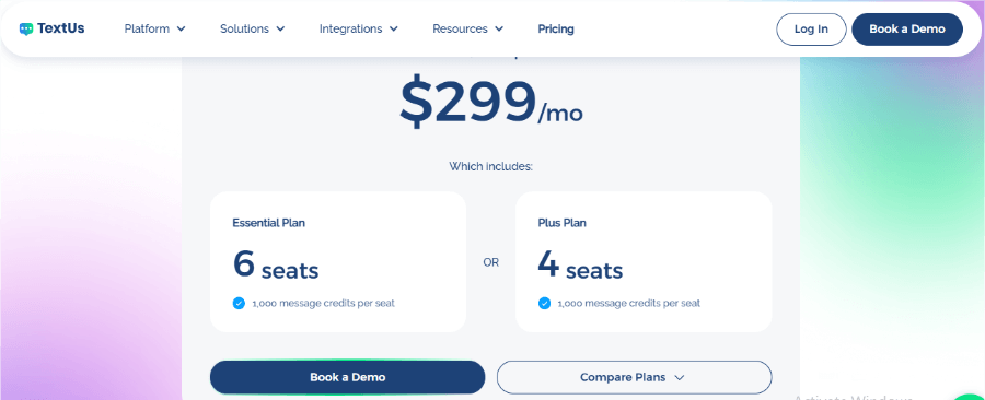 pricing and plans