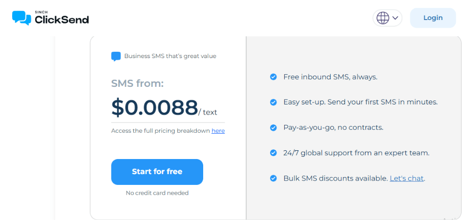 pricing overview