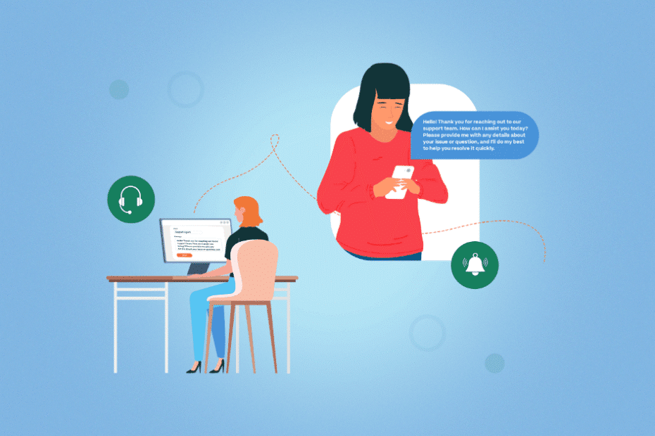 SMS customer support