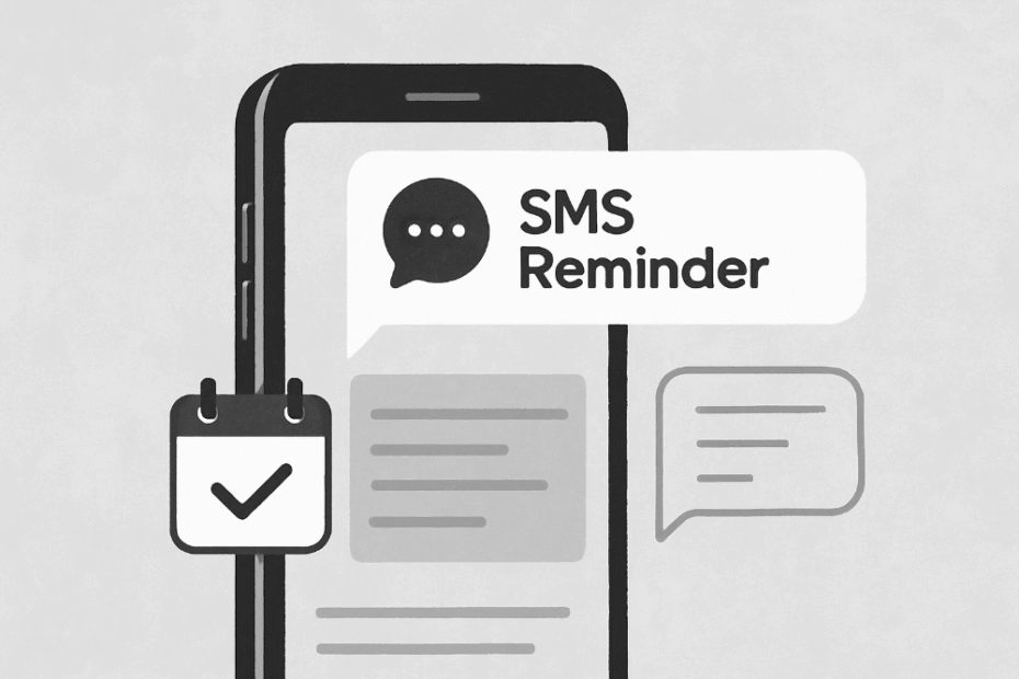 how businesses cut no-shows with sms appointment reminders